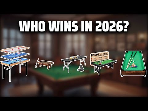 The Top 5 Best Folding Pool Table in 2026 - Must Watch Before Buying!