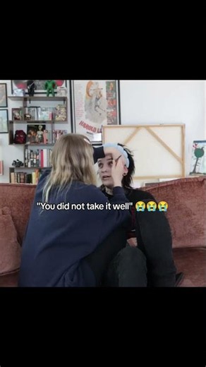 He did NOT take that well 😭 #johnnieguilbert #gracevandien #funny #couplecomedy #shortsfeed