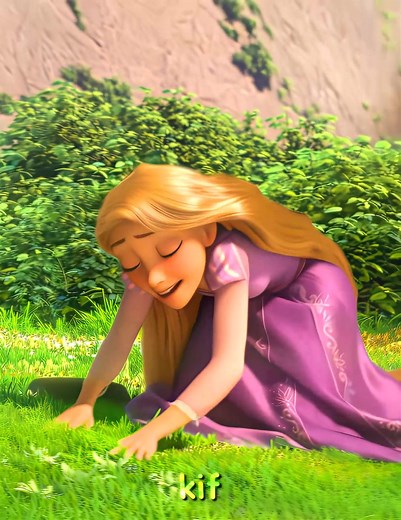 Dealing with Problems - Anime Kif Cartoon Featuring Rapunzel from Disney's Tangled