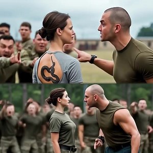 They mocked her at bootcamp, then the commander froze at her back tattoo Read it in the first comment | Animal Lovers