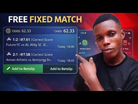 How I Spot #FREE Fixed Matches on #SportyBet Every Day