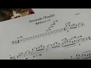 トセリ「嘆きのセレナーデ」チェロ演奏用 / Toselli "Serenade" for cello players