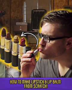 2.9K views · 67 reactions | Did You Know You Can Make Your Own Lipstick At Home? | How To Make Everything | Facebook