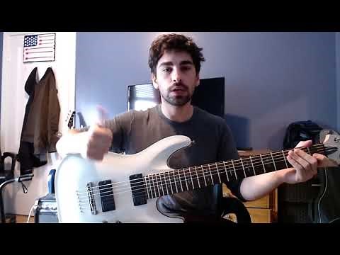 Schecter Demon 7 Review / Demo of Clean + Distorted Tones