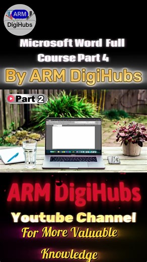 Microsoft Word Full Course by ARM DigiHubs #msword #microsoftWord #Microsoft365 | ARM DigiHubs | Facebook