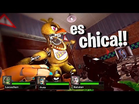 LEFT 4 DEAD 2 con MODS de FIVE NIGHTS AT FREDDY'S