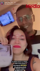 600K views · 4.6K reactions | #MHnews Tom sebak & syukur… akhirnya bakal timang baby girl tak lama lagi. Alhamdulillah & tahniah! | MEDIA HIBURAN | Facebook