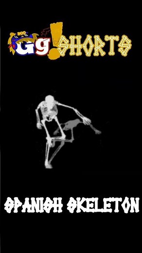 Gg!Shorts: Spanish Skeleton 💀 #funny #meme #halloween2025