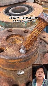 1.7M views · 7.2K reactions | gamitan mulang Ng screw extractor #tipsandtricks #diyideas #technique | Jemar Mondejar Mabugnon | Facebook