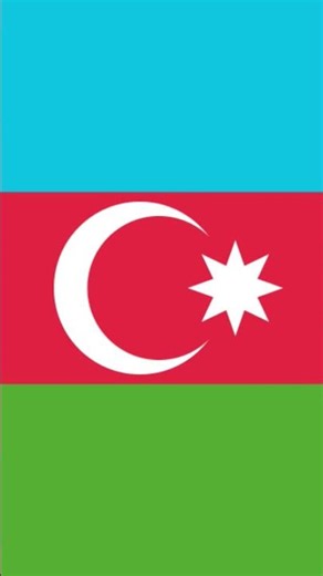 Flag of Azerbaijan. Azərbaycan bayrağı.