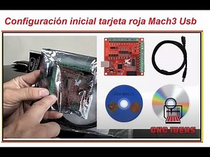 Mach3 red USB card initial configuration