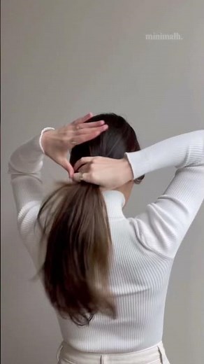 French Twist Up with comb pin