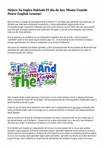 Que Significa Hace Poco En Ingles