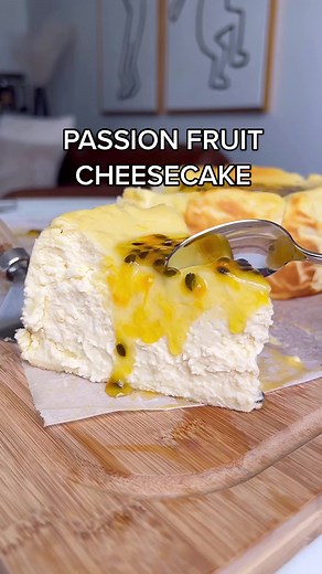 Delicious Passion Fruit Cheesecake Recipe