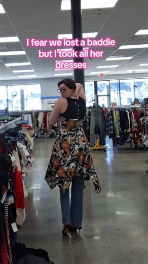 ok I didn't take them all. I picked my favorites and my mom even got one. i swear when I saw these thoguh I was like did we lose a baddie cause these are all soo pretty #thrifting #baddie #microinfluencer #thrifthaul #dresses