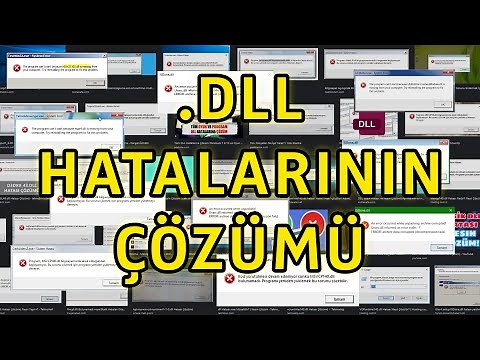TÜM DLL HATALARI NASIL DÜZELTİLİR KESİN ÇÖZÜM! /// OYUNLARDA .DLL HATASI DÜZELTME