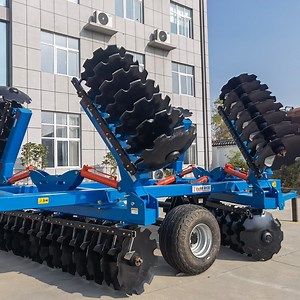 [Hot Item] Farm Tractor 3 Point Offset Disc Harrow for Sale 12 14 Cultivator Best Price Hand Tractor 4FT Disc Plow