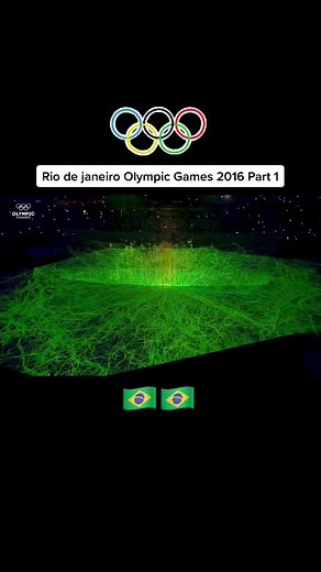 Opening ceremony of the Rio de janeiro Olympic Games 2016 Part 1 #olympicscountdown #olympics2016 #olympic #foryou #foryoupage