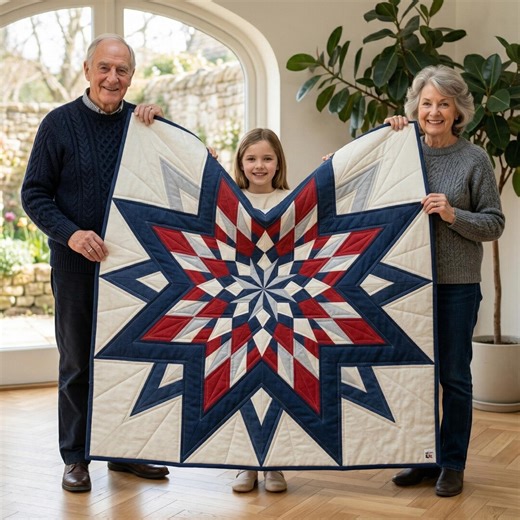 Patriotic Lone Star Quilt Pattern - Modern Geometric Starburst PDF - Advanced Patchwork Quilt Design - Americana Home Decor DIY - Etsy