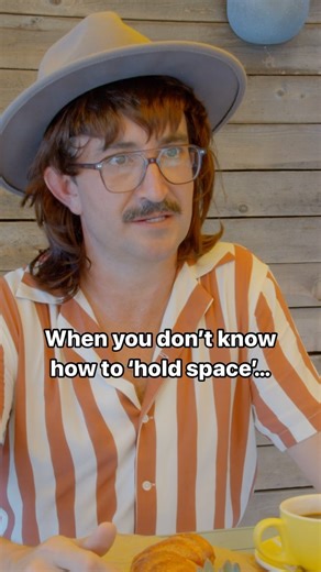 How do you ‘HOLD SPACE’? 🙌 #holdspace #therapy #frenemy #grateful #blessed | Clayton Shane Farris