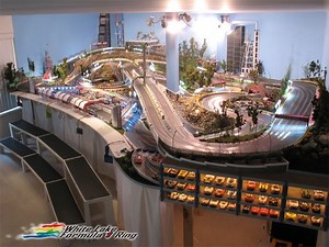 The Ultimate Slot Car Track (video)