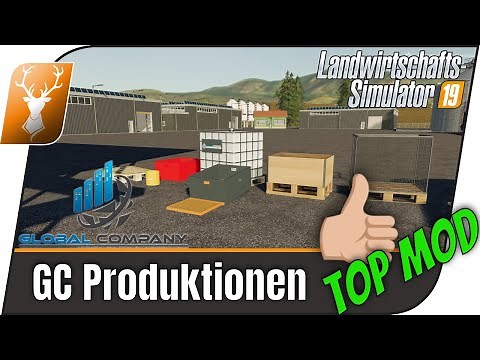 LS19 Modvorstellung // Productions Micromanagement mit Global Company LS19 Mods