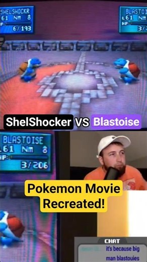 Pokemon Movie in Pokemon Stadium?! ShelShocker VS Blastoise! #pokemon #pokemonstadium #shellshocker