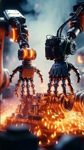 Insane 4K Robotic Assembly Line — Ultra-Precise Industrial Automation