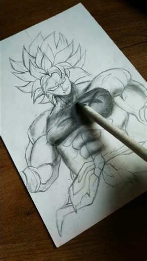 broly drawing