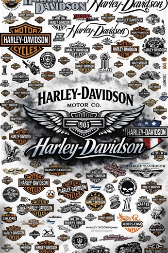 Harley Davidson- Harley Davidson Logo- Harley Davidson Stickers- Harley Davidson Digital Prints- Harley Logo- Davidson Logo - Etsy