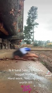 9.5K views · 561 reactions | Introducing logger truckie Sarah❣️ What I’d like to say to women considering a trucking career is.. “Just do it! Don’t hesitate! Go get that license! We can kick ass just as well as the blokes!!” | Women in Trucking Australia Ltd | Facebook