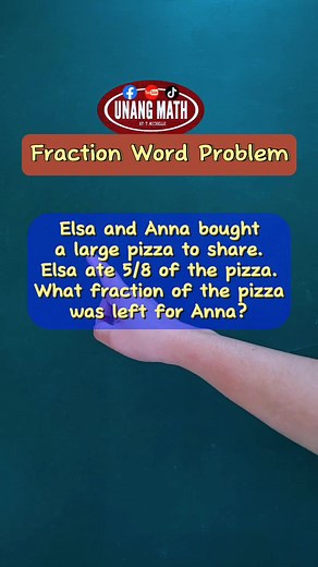 Fraction Word Problem #fractions #mathwordproblem #mathproblemsolving #LearningMathIsFun #MathematicsChallenge #maths #mathexercise #mathquestion #mathematics #solvingMath #MathEducation | Unang Math