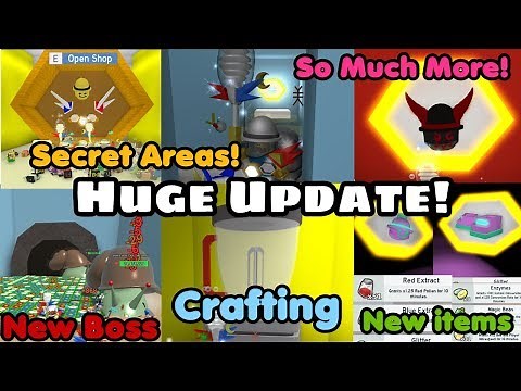Big Update! Secret Areas! New Boss! New Bees! New Field and More! - Bee Swarm Simulator