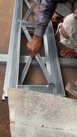 6.9K views · 52 reactions | Construction of galvanized roof and installation tips,Welding Techniques | Creative Handmades Ideas Diy | Facebook