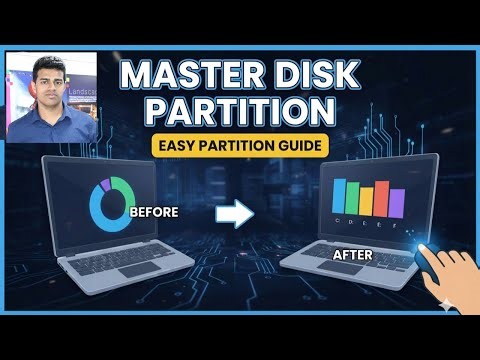 How to Partition Disk on Windows 11/10 PC & Laptop (Easy 2026 Tutorial)