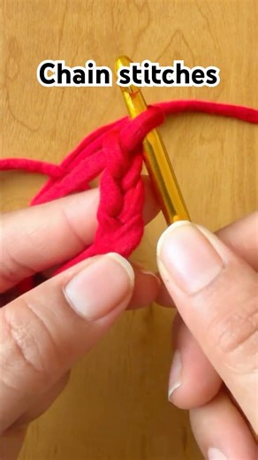 Basic crochet stitches for beginners….chain stitches #crochet #basicstitches #handmadeindia #yarn