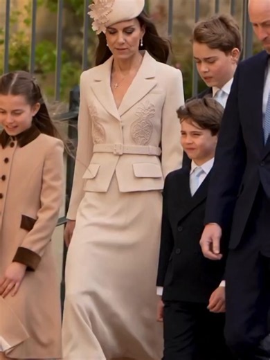 Three Years Later — Catherine, Princess of Wales Leads The Royal Family at Easter 2026#princesscatherineofwales #princewilliam #princesscathrine #royalfamily #PrincessofWales