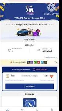IPL 2026 Fantasy League | How To Register - Rules Transfers ,Boosters ,Leagues & Prizes All Details