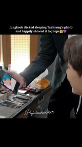 Jungkook clicked sleeping Taehyung's photo and happily showed it to his jhope hyung..📷🤗💚💜 #BTSジン #btsarmy #taekook #Taehyung #jungkook #taekookisreal #bangtanboys #taekookedit #highlight #explorepage #jk #trendingvideo #FBVIDEO #videos #BTSV #BTS #viralvideo #videosviral #video2024 #jeonjungkook #BTSJUNGKOOK #vkook #TAEKOOKFOREVER #btsedits #btsvideo #post #PostViral #viralpost #jungkookbts | Puja Adhikari