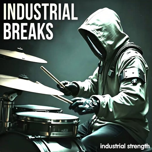 Industrial Strength Samples on Instagram: "New Sample Pack: Industrial Breaks Get ready to break your studio. Industrial Breaks is pure sonic chaos - a hard-hitting collection of 24-bit, 100% royalty-free industrial audio samples built to twist, shred, and mangle your tracks beyond recognition. Designed completely in-house from the ground up, this pack is overloaded with gritty, aggressive sounds - yet still leaves headroom for your own creative mix."