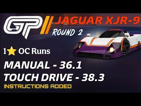Asphalt Legends Unite JAGUAR XJR Grand Prix GP Touch Drive Round 2 1 star Manual San Diego