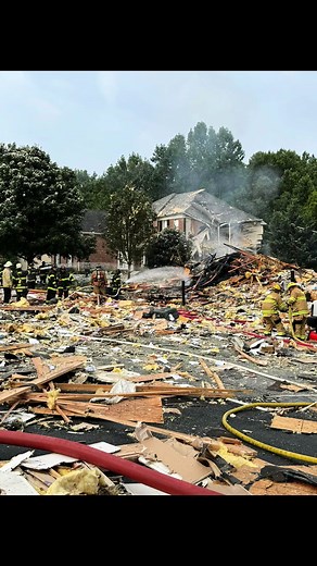 Abingdon, MD House Explosion Caught on Video