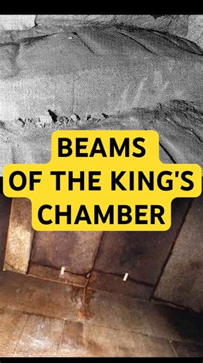THE MYSTERY of the stone beams above THE KING'S CHAMBER in THE GREAT PYRAMID #history #pyramid