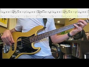 Detroit Rock City by KISS Isolated Bass Cover with Tab
