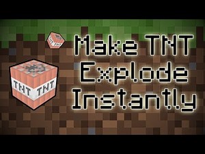 Minecraft: How To Make Instant TNT Explosion