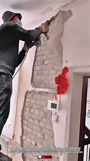 Wall Demolition Tool: Portable Device to Strip Concrete Wall Easily #ToolHolder