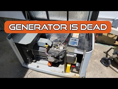 Generac / Carrier Standby Generator Won't Start Blank Display