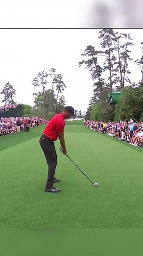 The return to glory! Tiger woods final hole at the 2019 Masters 🐐 #golf #golftiktok #tigerwoods #masterstournament