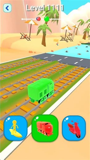 Shape-Shifting 2 GAMEPLAY Level No #1111 Walkthrough - New Update Car Racing #Shorts #ShapeShifting