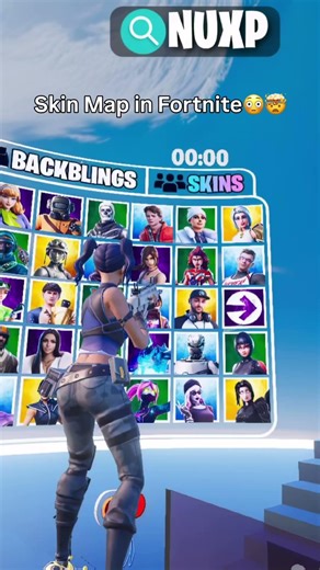 Craziest skin map💀🤯 #fortnite